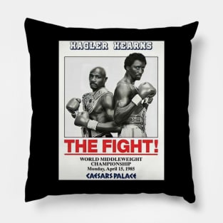 marvelous Marvin hagler Pillow