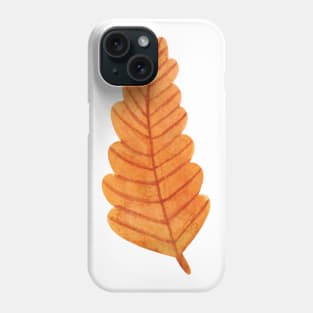 leaf watercolor foliage Phone Case