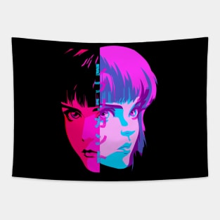 Replicant Japanese Anime Design Tapestry