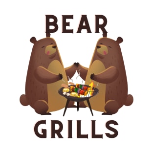 Animal Pun Bear Grills T-Shirt