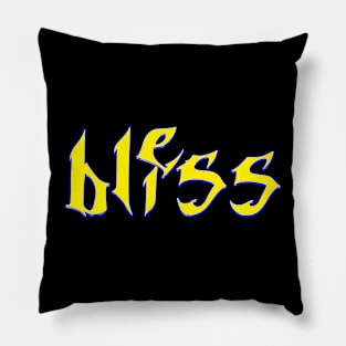 bliss and bless Pillow