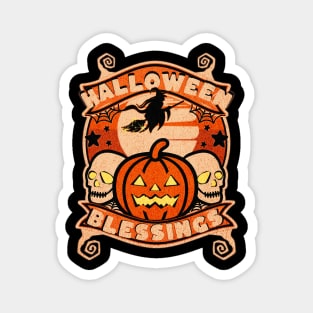 Halloween Blessings Magnet