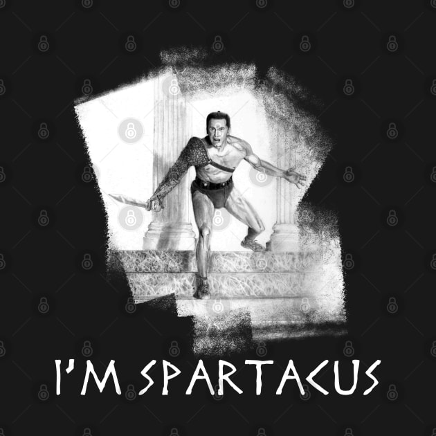 I'm Spartacus - Pencil Drawing tee by pencilartist