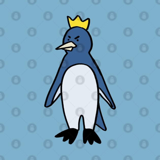 Emperor penguin cartoon by ballooonfish