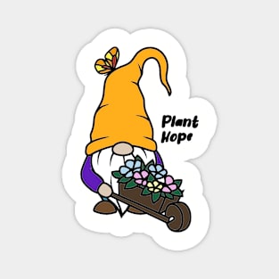 Plant Hope Gnome Magnet