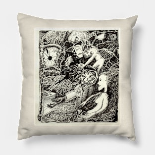 Two Worlds Pillow