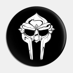 MF Doom Mask Pin