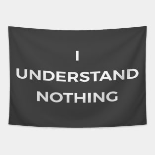 I understand nothing - THE OFFICE Tapestry