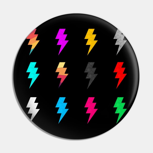 Lightning Bolt mega stickers Pin by Vin Zzep