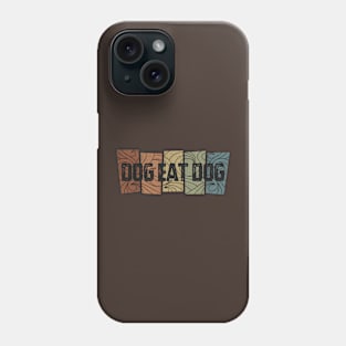 Dog Eat Dog - Retro Pattern Phone Case