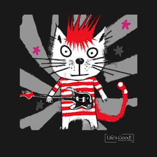 crazy cat T-Shirt