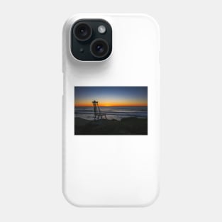 Chair Over Looking The Pacific Ocean Phone Case