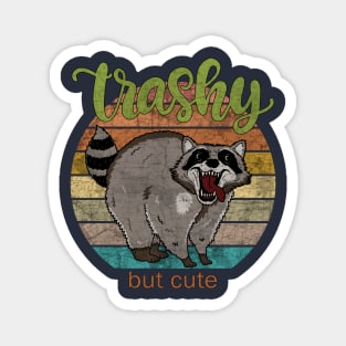 Raccoon - Trashy but cute Magnet