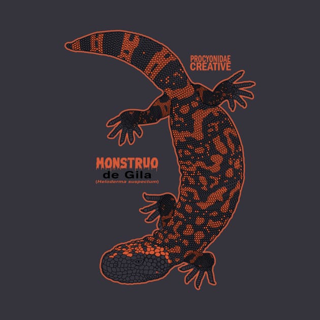 Gila Monster by ProcyonidaeCreative