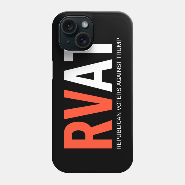 Republican Voters Against Trump Phone Case by valentinahramov