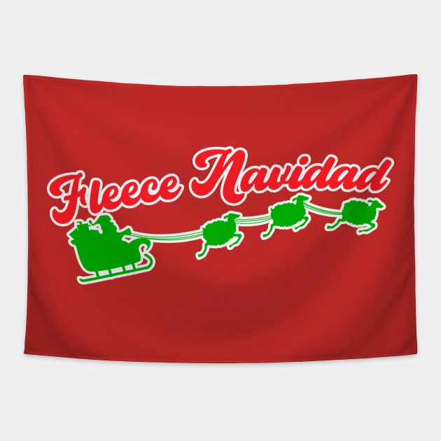 Fleece Navidad Tapestry by BRAVOMAXXX