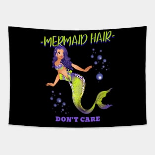 Mermaid Hair Don't Care Tapestry