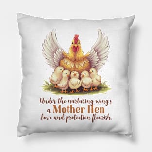 Mother Hen Pillow