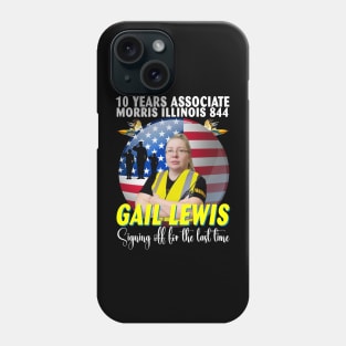 Gail Lewis Signing off for the last time True American Hero Phone Case