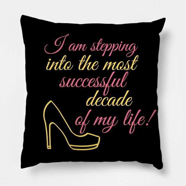 successful life Pillow by crearty art