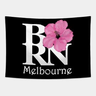 Melbourne BORN Pink Hibiscus Tapestry