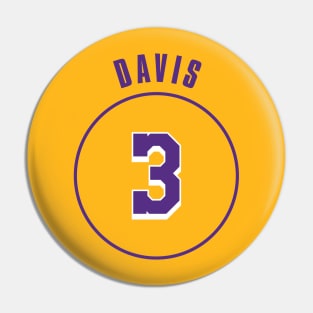 Anthony Davis Name and Number Pin