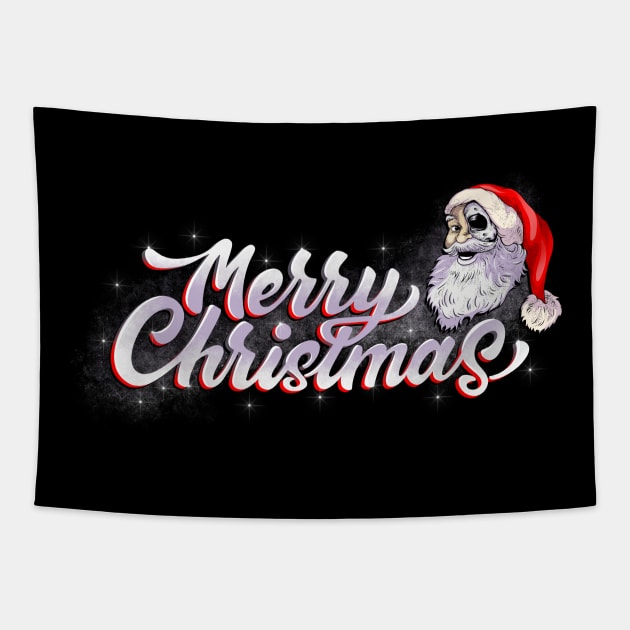 Merry Christmas Tapestry by stonehouse art