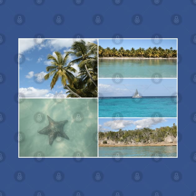 Caribbean Travel Vacation Photo Collage by Christine aka stine1