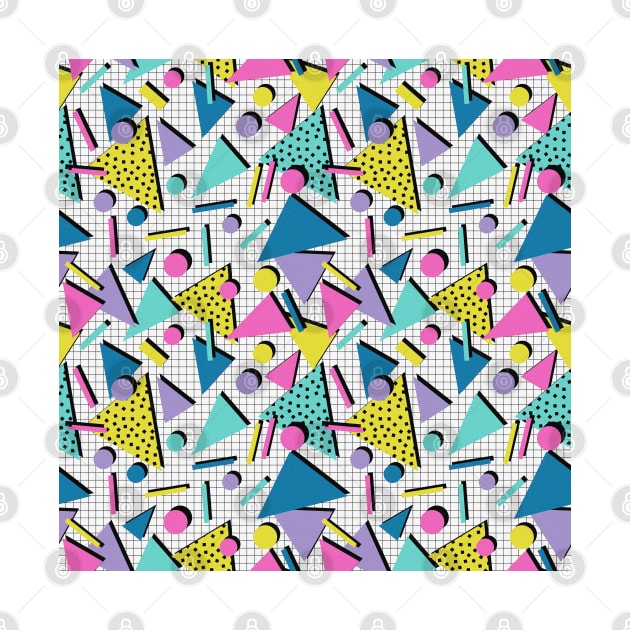 Memphis 80s Style Design Pattern by DankFutura