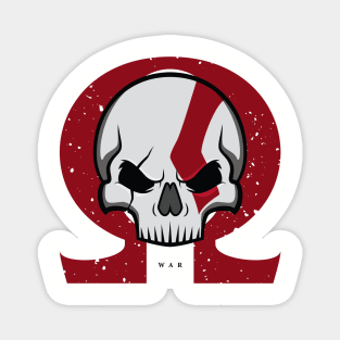 Kratos Skull Magnet