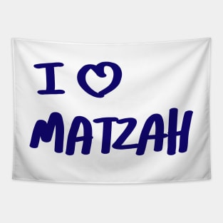 I Love Matzah Passover design Tapestry