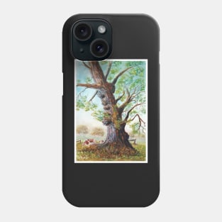 Craggy Burled Gumtree - Watercolour Phone Case
