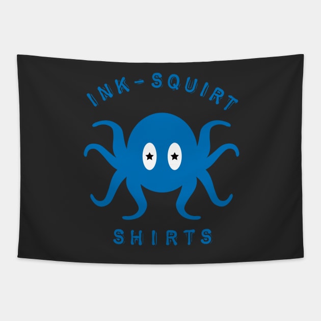 Ink Squirt Shirt Tapestry by inksquirt
