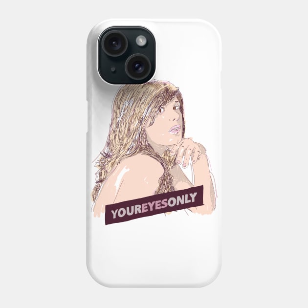 Your Eyes Only Phone Case by PedroRibas