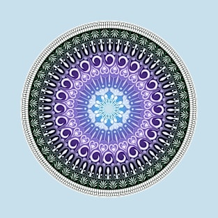 Reversed Mandala 5 T-Shirt