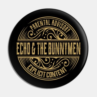 Echo & the Bunnymen Vintage Ornament Pin