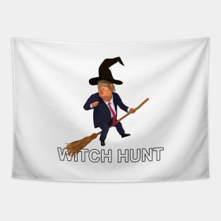 witch hunt donald trump Tapestry