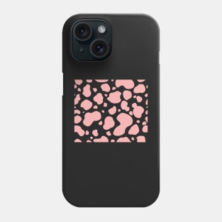 pink cow print Phone Case