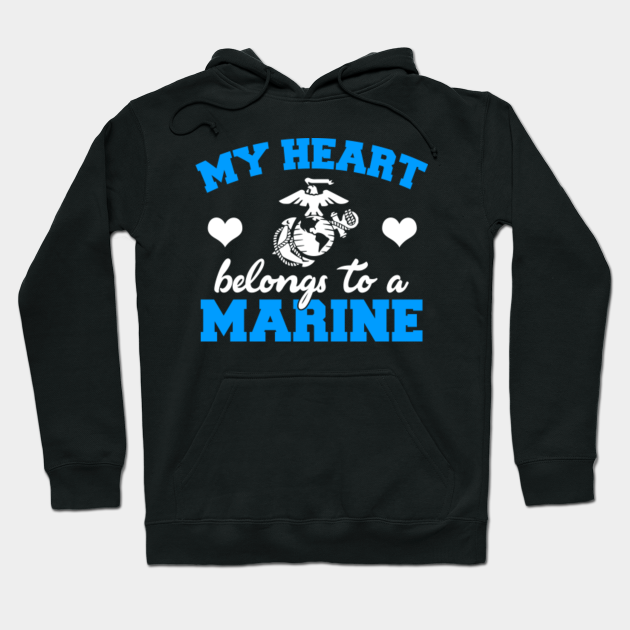 my boyfriend is a marine hoodie