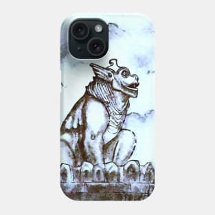 Gargoyle on the old tower Phone Case