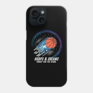 Hoops and Dreams - Basketball Lovers Gift Phone Case