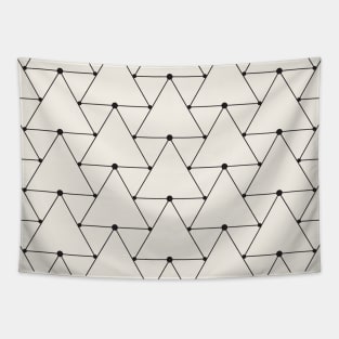 Abstract triangle pattern Tapestry