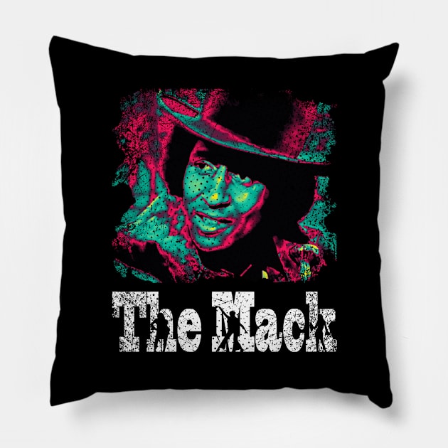 Pimpin' Ain't Easy The Macks Classic Film Tee Pillow by Anime Character Manga