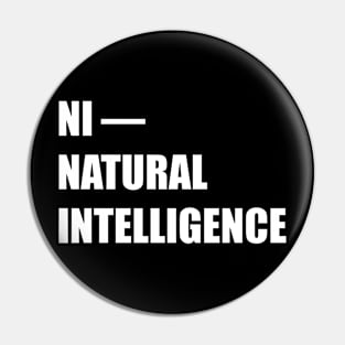 NI - NATURAL INTELLIGENCE Pin