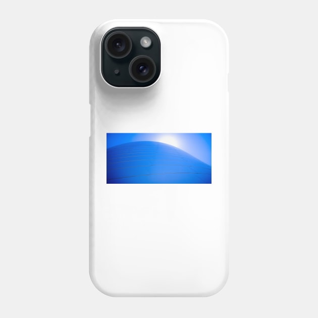 Blue Metal Phone Case by jswolfphoto