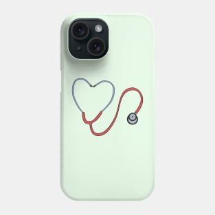 Stethoscope for lovers Phone Case