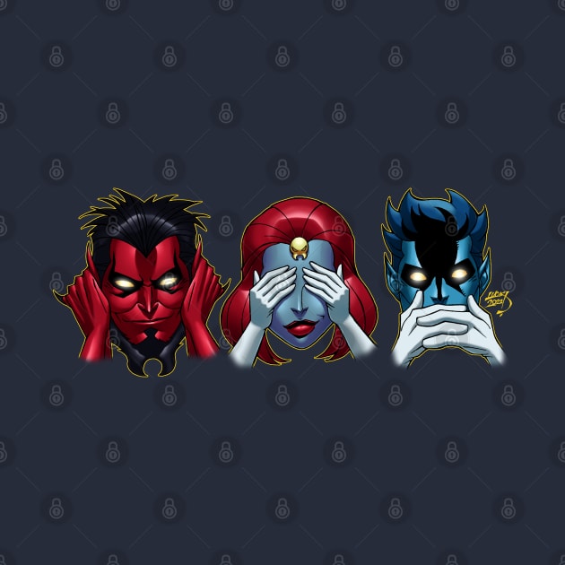 See No Evil Hear No Evil Speak No Evil by artoflucas