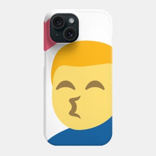 Couple shirt Emoji Love - Male Phone Case