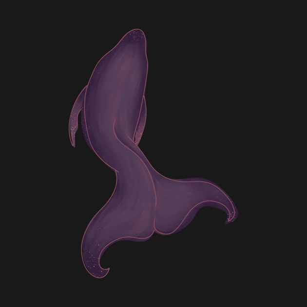 Purple Whale by Pastel.Punkk