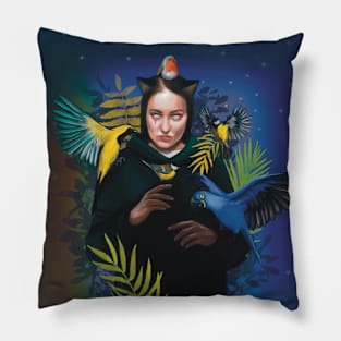 This twilight garden Pillow